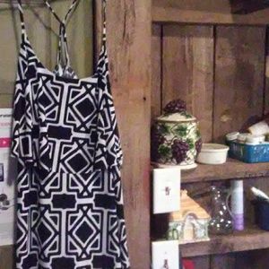 Sun Dress With Cross Cross Back